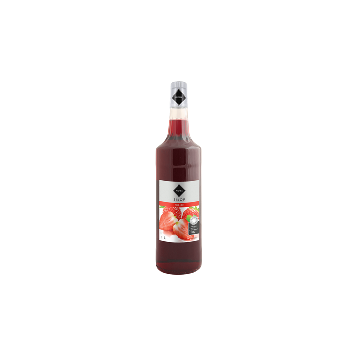 Sirop de Fraise Gilbert 1 L - Grossiste boissons, fournisseur de boissons, boissons en gros avec ClicMarket
