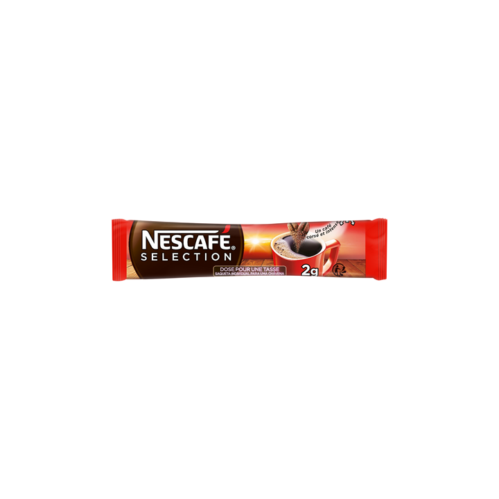 300 Sticks de Café Soluble Nescafé Selection 300 x 2 G - Grossiste boissons, fournisseur de boissons, boissons en gros avec Clic