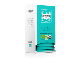 25 Sachets d'Infusion Verveine Menthe Bio Kusmi Tea - Grossiste boissons, fournisseur de boissons, boissons en gros avec ClicMar