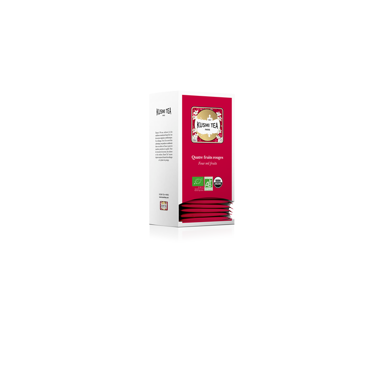 25 Sachets de Thé 4 Fruits Rouges Bio Kusmi Tea - Grossiste boissons, fournisseur de boissons, boissons en gros avec ClicMarket