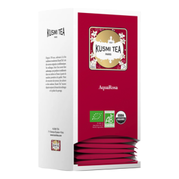 25 Sachets d'Infusion AquaRosa Bio Kusmi Tea - Grossiste boissons, fournisseur de boissons, boissons en gros avec ClicMarket