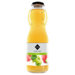 6 Bouteilles en Verre de Pur Jus Pomme Gilbert 6 x 1 L - Grossiste boissons, fournisseur de boissons