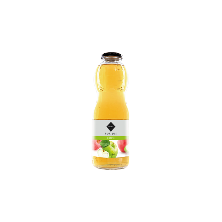 6 Bouteilles en Verre de Pur Jus Pomme Gilbert 6 x 1 L - Grossiste boissons, fournisseur de boissons
