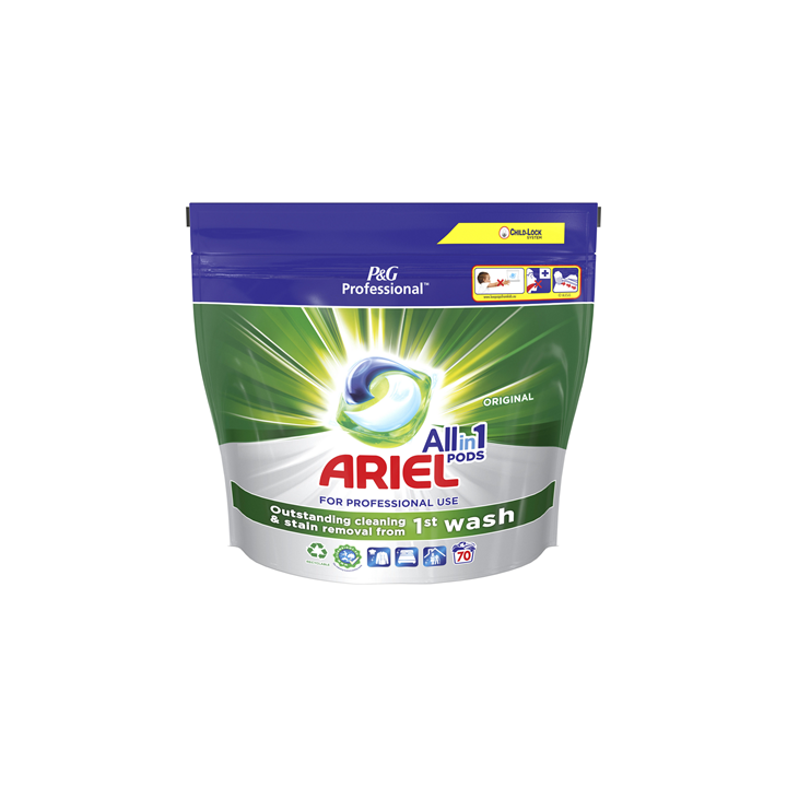 Lessive en Tablette Professionnel Ariel 168 Tabs - Livraison de Lessive avec ClicMarket