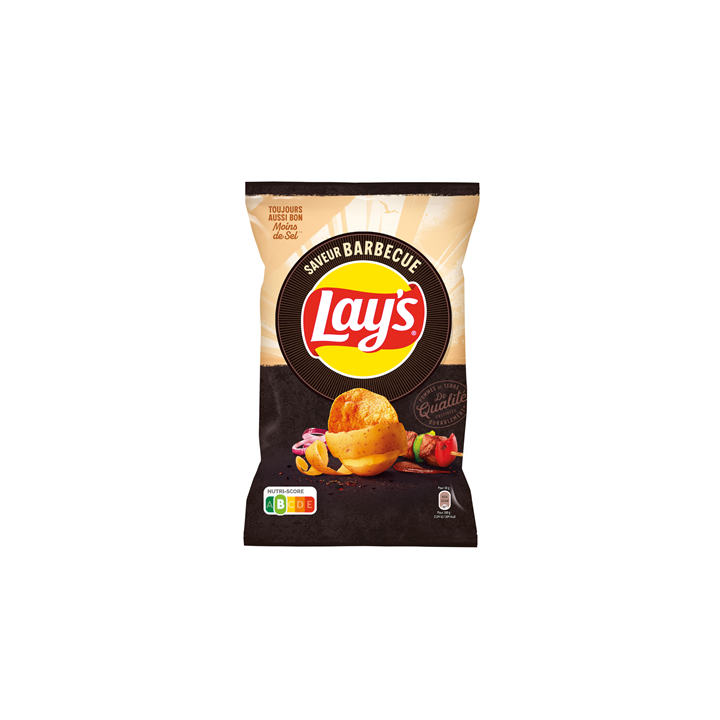 20 Paquets de Chips Barbecue Lay's 20 x 145 G - Grossiste alimentaires, chips en gros avec ClicMarket