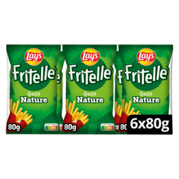 6 Paquets de Fritelle Bénenuts Soufflés Apéritifs Salés 6 x 80 G - Vos courses en ligne livrées à domicile avec ClicMarket