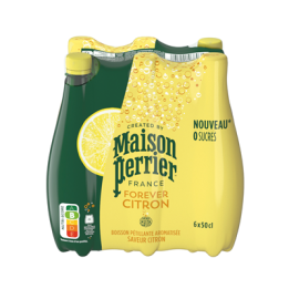 24 Bouteilles d'Eau Gazeuse Saveur Citron Maison Perrier 24 x 50 CL - Grossiste boissons, fournisseur de boissons, boissons en g