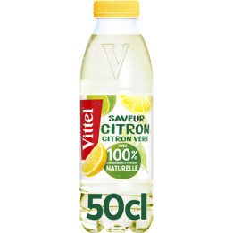 24 Bouteilles D'Eau Vittel Citron & Citron Vert 24 x 50 CL - Grossiste boissons, fournisseur de boissons, boissons en gros avec