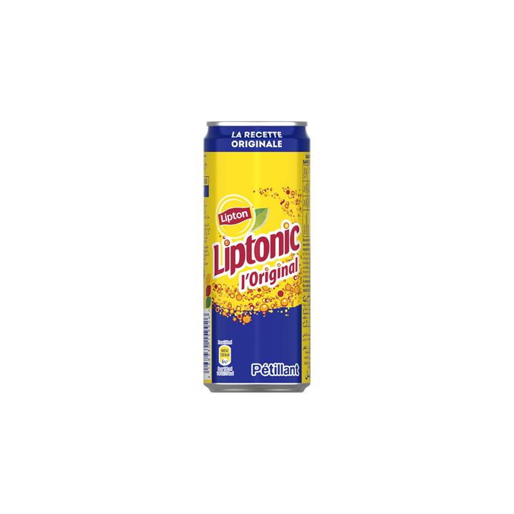 24 Canettes d' Ice Tea Liptonic 24 x 33 CL - Grossiste boissons, fournisseur de boissons, boissons en gros avec ClicMarket