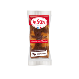 36 P'ti Moelleux Marbé au Chocolat Le Ster 36 x 40 G - Grossiste boissons, fournisseur de boissons, boissons en gros avec ClicMa