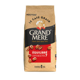 1 Kilo de Café en Grains Familial Grand'Mère -  Grossiste boissons, fournisseur de boissons, boissons en gros