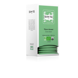 25 Sachets d'Infusion de Thym Citronné Bio Kusmi Tea - Grossiste boissons, fournisseur de boissons, boissons en gros avec ClicMa