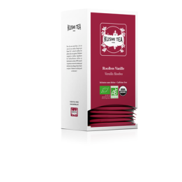 25 Sachets d'Infusion Rooibos Vanille Bio Kusmi Tea - Grossiste boissons, fournisseur de boissons, boissons en gros avec ClicMar