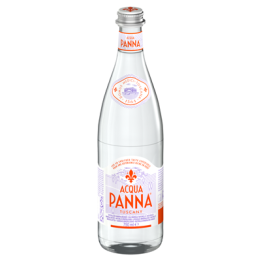 12 Bouteilles en Verre d'Eau Minérale Naturelle Acqua Panna 12 x 75 CL - Grossiste boissons, fournisseur de boissons, boissons e