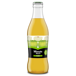 24 Bouteilles en Verre Consigné de Minute Maid Pomme 24 x 25 CL - Grossiste boissons, fournisseur de boissons, boissons en gros