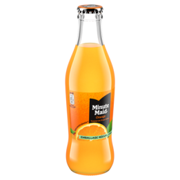24 Bouteilles en Verre Consigné de Minute Maid Orange 24 x 25 CL - Grossiste boissons, fournisseur de boissons, boissons en gros