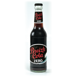 18 Bouteilles en Verre de Breizh Cola Zéro 18 x 33 CL - Grossiste boissons, fournisseur de boissons, boissons en gros avec ClicM