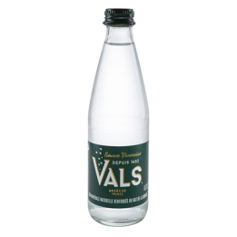 24 Bouteilles en Verre d'Eau Minérale Gazeuse Vals 24 x 33 CL - Grossiste boissons, fournisseur de boissons, boissons en gros av