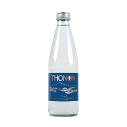 24 Bouteilles en Verre d'Eau Minérale Thonon 24 x 33 CL - Grossiste boissons, fournisseur de boissons, boissons en gros avec Cli