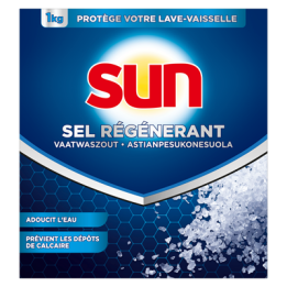 Sel Régénérant Sun 4 x 1 KG - Achats de produits ménagers avec ClicMarket