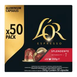 10 Capsules Café L'Or Espresso Spendente - Grossiste boissons, fournisseur de boissons