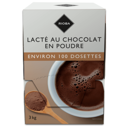 100 Dosettes Chocolat en Poudre Lacté Gilbert 100 x 30 G -  Grossiste boissons, fournisseur de boissons, boissons en gros