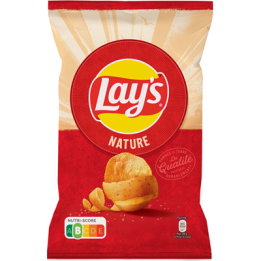 20 Paquets de Chips Lay's Nature Finement Salé 20 x 45 G - Boissons en gros avec ClicMarket