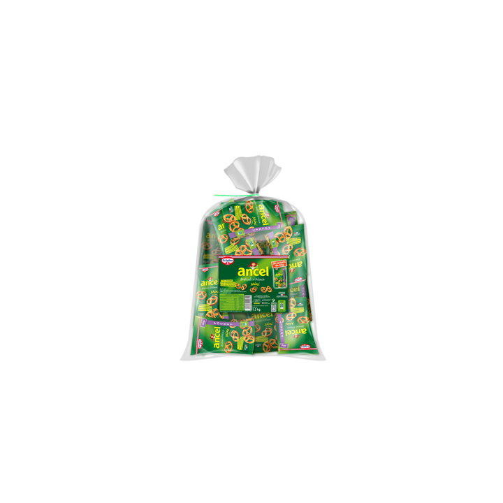 30 Sachets de Mini Bretzels Ancel 30 x 40 G - Grossiste boissons, fournisseur de boissons, boissons en gros avec ClicMarket