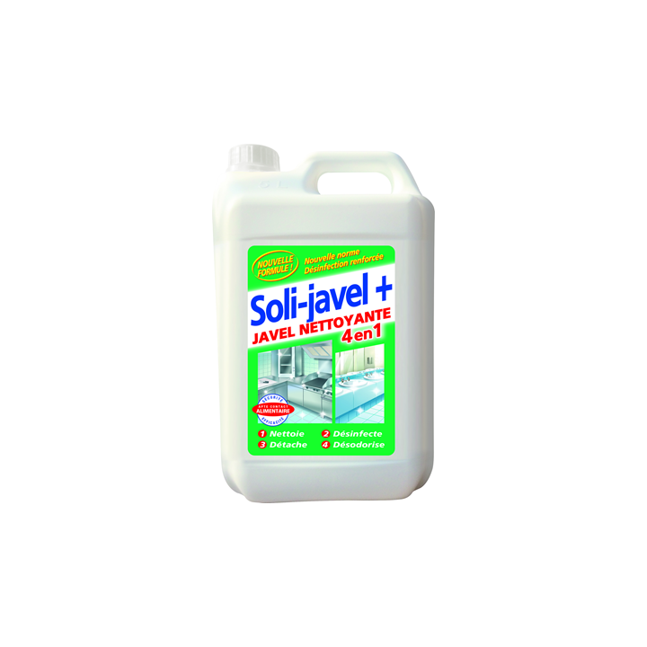 Nettoyant 2en1 Javel Soli-Javel 5 L - Achats de produits ménagers avec ClicMarket