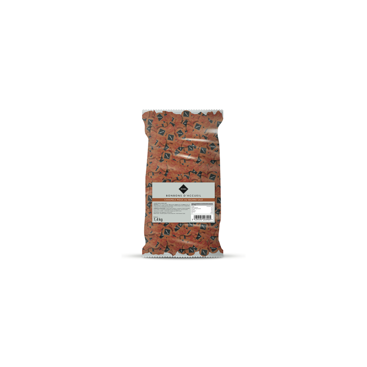 420 Bonbons Caramels Mous au Beurre Salé Gilbert 1.4 KG - Grossiste boissons, fournisseur de boissons