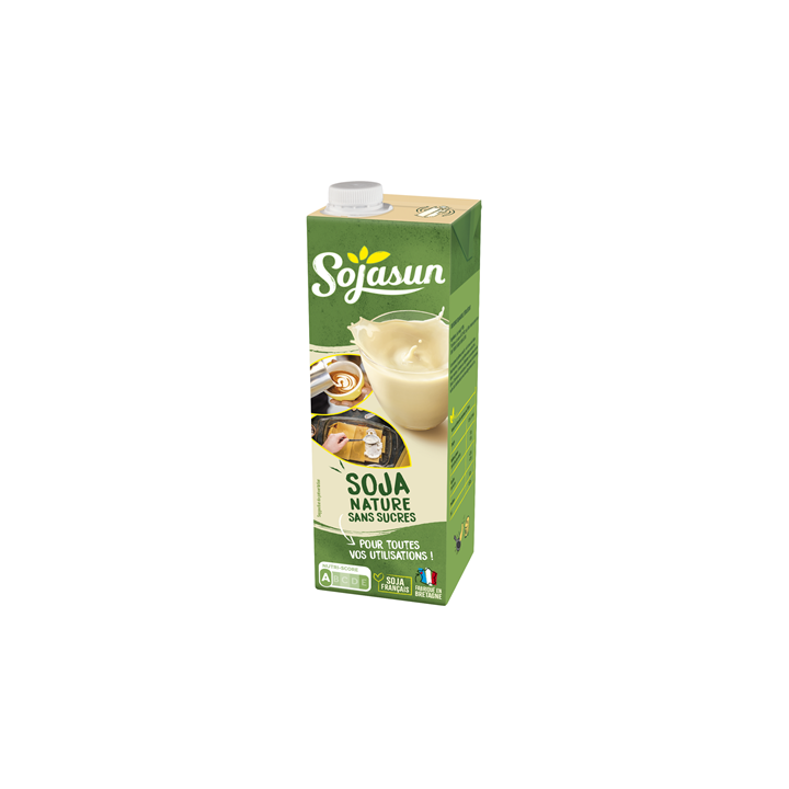 Lait de Soja Sans Sucres Sojasun 1 L - Grossiste boissons, fournisseur de boissons, boissons en gros avec ClicMarket