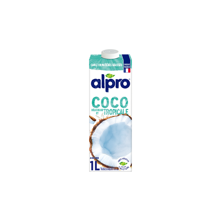 Boisson Végétale à la Noix de Coco et Riz Alpro 1 L - Grossiste boissons, fournisseur de boissons, boissons en gros avec ClicMar