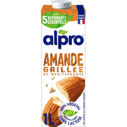 Lait d'Amande Grillée Alpro 1 L - Grossiste boissons, fournisseur de boissons, boissons en gros avec ClicMarket