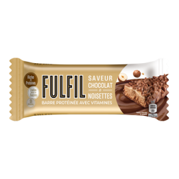 15 Barres Protéinées au Chocolat & Noisettes FulFil 15 x 40 G - Grossiste boissons, fournisseur de boissons, boissons en gros av