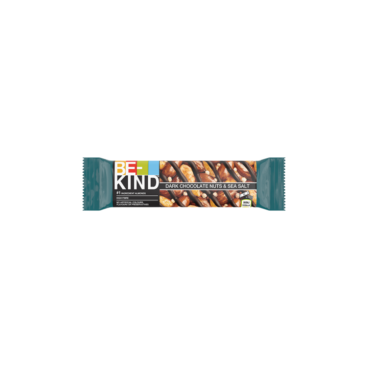 12 Barres Chocolatées Noix et Sel de Mer Be-Kind 12 x 40 G - Grossiste boissons, fournisseur de boissons, boissons en gros avec