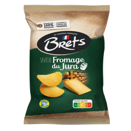 Chips Saveur Fromage du Jura Brets 125 G - Grossiste boissons, fournisseur de boissons, boissons en gros avec ClicMarket