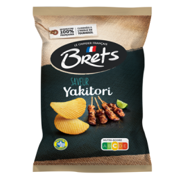 Chips Saveur Yakitori Brets 125 G - Grossiste boissons, fournisseur de boissons, boissons en gros avec ClicMarket