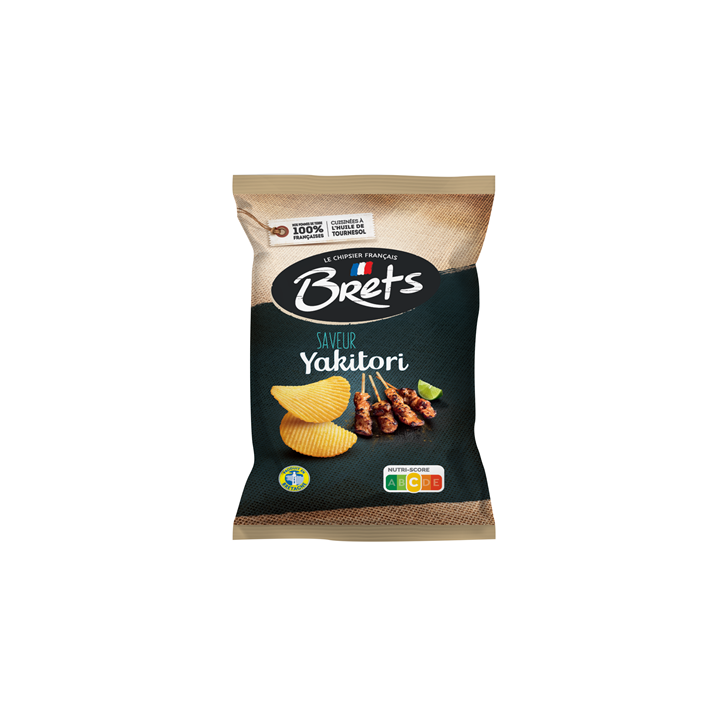 Chips Saveur Yakitori Brets 125 G - Grossiste boissons, fournisseur de boissons, boissons en gros avec ClicMarket