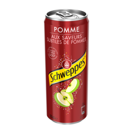 24 Canettes de Schweppes Pomm' 24 x 33 CL - Grossistes boissons, boissons en gros avec ClicMarket