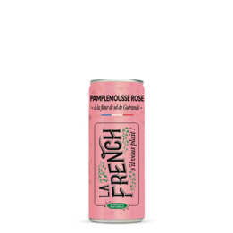 12 Canettes de Pamplemousse Rose à la Fleur de Sel de Guérande La French S'Il Vous Plait 12 X 25 CL - Grossiste boissons, fourni