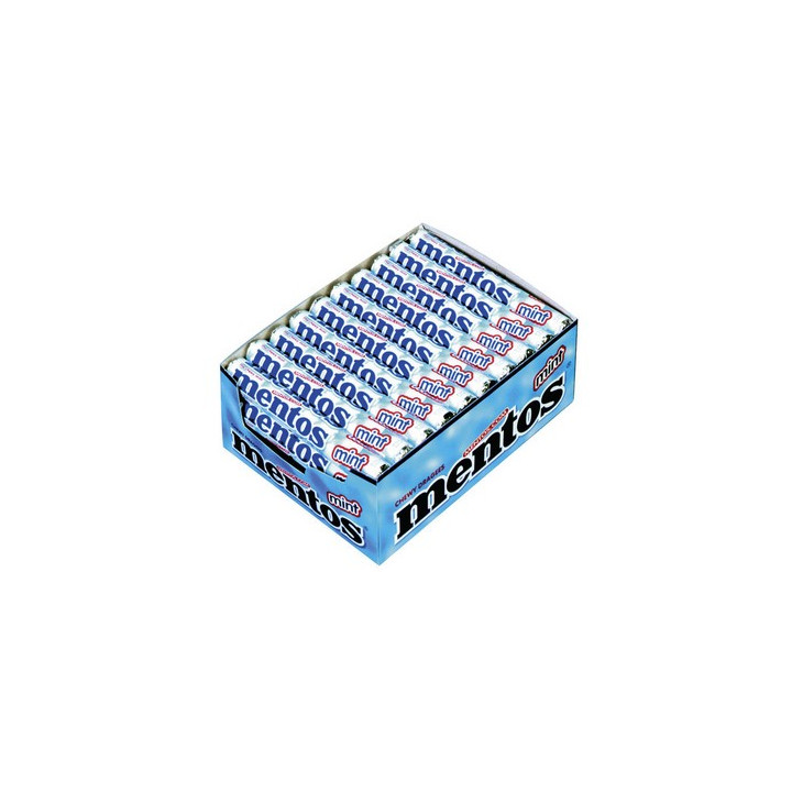 40 Rouleaux de Mentos Menthe 40 x 38 G - Vos courses en ligne livrées à domicile avec ClicMarket